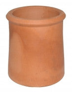 12" Roll Top Chimney Pot - Red Clay - Flying Dutchman Stores