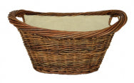 Deville Oval Basket with Jute Liner