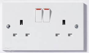 2 Gang 2 Way Switched Socket - Flying Dutchman Stores