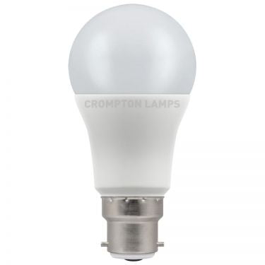 Crompton LED GLS Thermal Plastic 8W 2700K Cool White BC-B22d - Flying Dutchman Stores