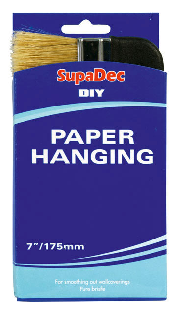 SupaDec DIY Paper Hanging Brush 7"/175mm - Flying Dutchman Stores