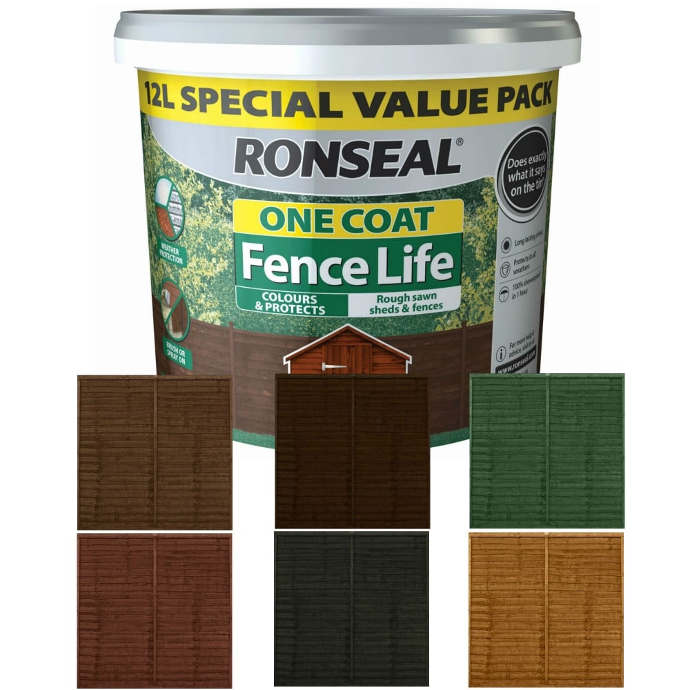 Ronseal  One Coat Fencelife 5ltrs - Flying Dutchman Stores