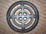 Round Cast Iron Gully Grid Drain 6" by 6" - Flying Dutchman Stores