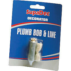 SupaDec Decorator Plumb Bob & Line - Flying Dutchman Stores