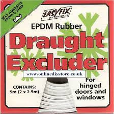 EASYFIX DRAUGHT EXCLUDER 5mm - Flying Dutchman Stores