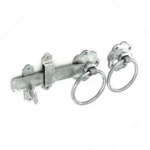Securit S4737 Ring Gate Latch Galvanised 150mm (1136) - Flying Dutchman Stores