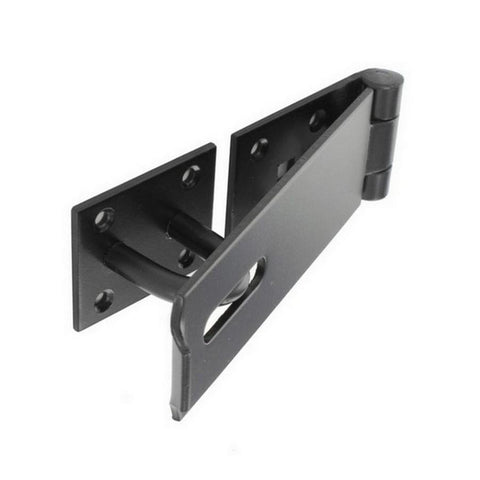 Securit Heavy Duty Hasp and Staple Black 185mm - Flying Dutchman Stores