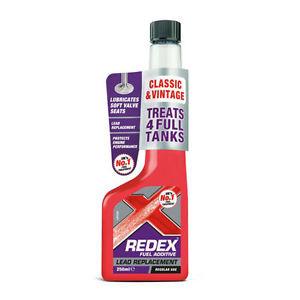 REDEX LEAD REPLACEMENT SUBSTITUTE FUEL ADDITIVE TREATMENT UNLEADED PETROL 250ml - Flying Dutchman Stores