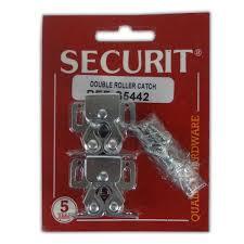 Securit Double Roller Catches Zinc Plated (1) - Flying Dutchman Stores