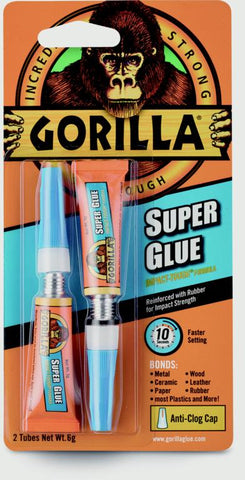 Gorilla Super Glue Twin Pack - Flying Dutchman Stores